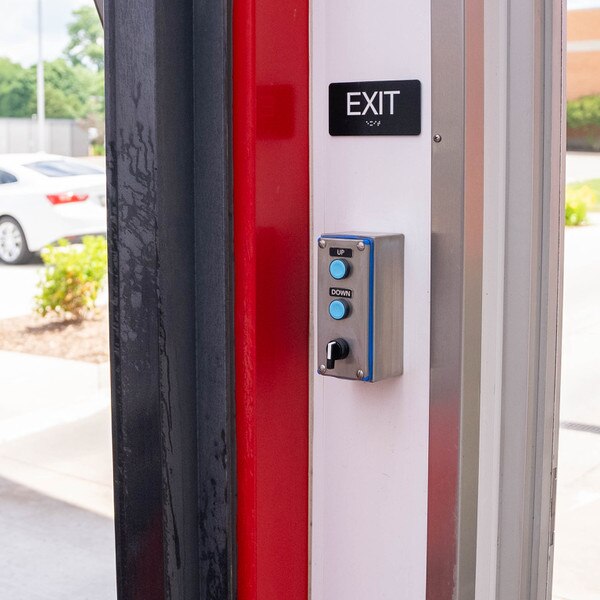 durable garage door button station